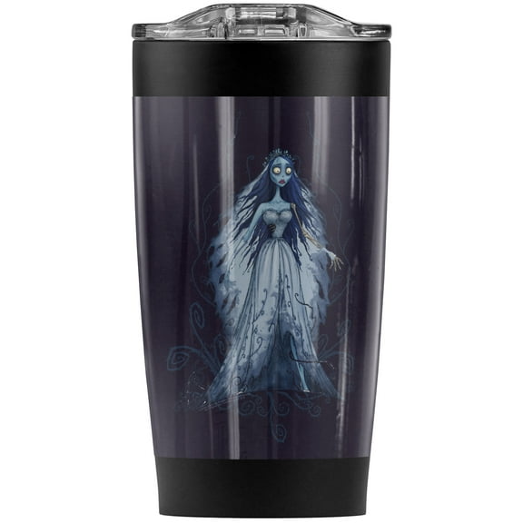 Corpse Bride Vines Stainless Steel Tumbler 20 oz Coffee Travel Mug/Cup, Vacuum Insulated & Double Wall with Leakproof Sliding Lid | Great for Hot Drinks and Cold Beverages