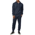 thumbnail image 4 of Men's Lightweight Fleece Pullover Hoodie (3XL, Navy), 4 of 4