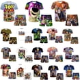 thumbnail image 2 of Disney Toy Story 4 ropa para niño niña niños verano manga corta dibujos animados Anime 3D estampado adolescentes camisetas Tops pantalones cortos conjunto 4-14y4T Gao Jinjia LED, 2 of 2