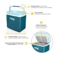 thumbnail image 7 of RTIC Road Trip Personal Cooler, 8 QT, 12 Can Hard-Sided Ice Chest Cooler, Deep Harbor/RTIC Ice, 7 of 7