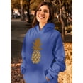 thumbnail image 2 of Golden Pineapple Hoodie Women -SPIdeals Designs, Female 4X-Large, 2 of 4