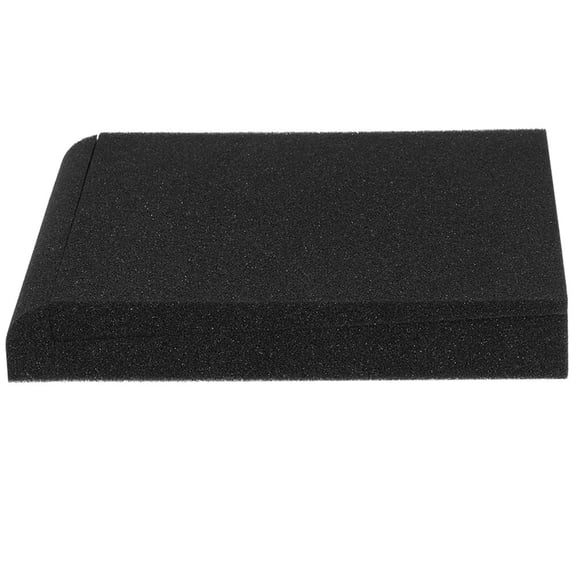 Luxshiny Sound Absorbing Pad Speaker Isolation Mat Black 1Pcs