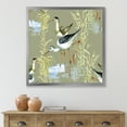 thumbnail image 3 of Designart 'Herons Birds In The Gray Water' Farmhouse Framed Art Print, 3 of 4