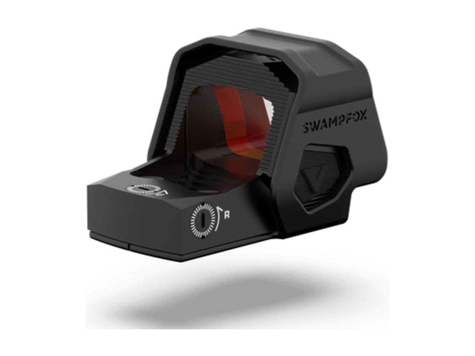 Swampfox Sentinel II Ironsides Shield Red Dot Sight Cover, Black