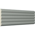 thumbnail image 2 of 3"H x 3/8"P x 94 1/2"L Fluted Panel Panel Moulding, 2 of 6