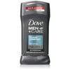3 Pack Dove Men+Care Antiperspirant Deodorant Stick Clean Comfort 2.7 Oz