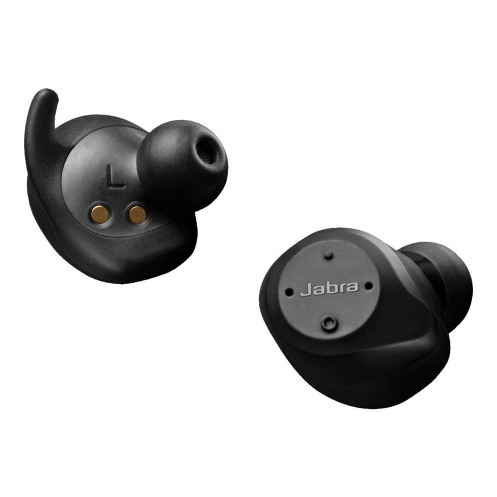 Jabra Elite Sport (Upgrade) True Wireless Sport Earbuds Black Walmart