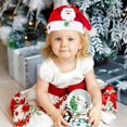 thumbnail image 4 of Gorro de Navidad con luz Led, gorro de Papá Noel para niños, regalo para adultos para Año Nuevo 2024, decoraciones navideñas 2023, 4 of 4