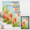 thumbnail image 5 of Ancient Red Tulips Flowers I 24 in x 32 in Framed Painting Canvas Art Print, by Designart, 5 of 5