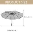 thumbnail image 2 of BESTYASH Automático Plegable Con Protección Uv Y Estructura Para Lluvia Y Sol, 2 of 7