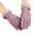 Purple, variant on Knit Gloves Ladies Fashion Warm Outdoor Riding Driving Cute Bow Plus Fleece Touched Screen NonSlip Winter Gloves