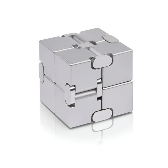 BESTSKY New Version Fidget Finger Toys - Metal Infinity Cube for Stress and Anxiety Relief/ADHD,Ultra Durable Sensory Gifts for Adults and Teens