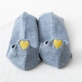 thumbnail image 3 of Daznico Women Low Cut Ankle Socks Heart Embroidery Heel Pull Tab Soft Breathable Stretch Japanese Style Cute Casual Footwear for Summer Daily Matching, 3 of 4