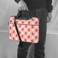 thumbnail image 5 of Lsque Strawberry Pattern Laptop Bag – Portable & Slim Single-Shoulder Computer Case with Adjustable Strap, Protective, Lightweight for 13”/14”/15.6” Laptops, 5 of 8