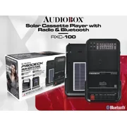 Audiobox Solar Cassette Player with Radio & Bluetooth RXC-100BT
