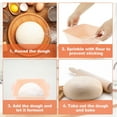 thumbnail image 3 of 2 Pcs Silicone Bread Proofing Basket-Bread Banneton Proofing Basket for Sourdough,BPA Free silicone fermentation basket (Square), 3 of 9