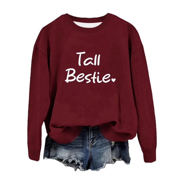 Gibobby Divertidas Sudaderas Sudadera con capucha y cuello redondo con estampado de inglesas y mangas con hombros descubiertos para mujer (Vino, S)