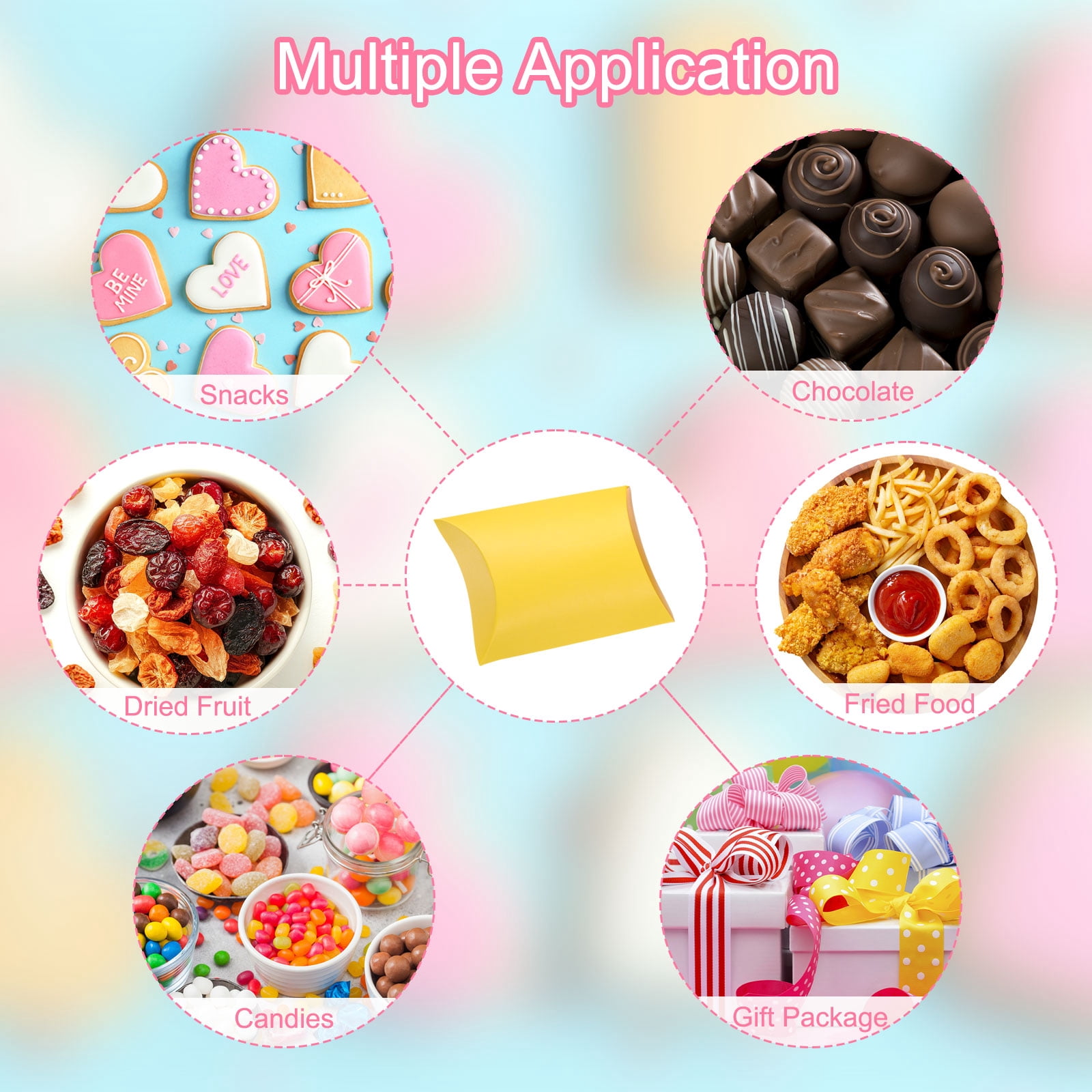 Unique Bargains Simple Gift Boxes with Ribbons Presents Paper Candy Favor Boxes Purple