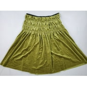 new GRACE Elements women skirt Simply Perfect 6267053 seaweed green sz 4 $58