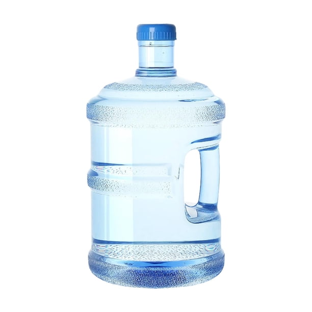 Botella de agua reutilizable, versátil, portátil, vacía y fácil de limpiar. Azul 5L