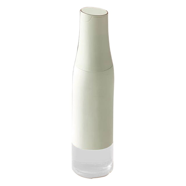 Bearachild Dispensador de aceite con anillo de silicona para verter aceite a prueba de fugas La botella de aceite se abre y se cierra Cocina y Comedor verde