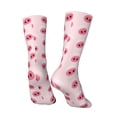 thumbnail image 3 of Goofa Cute Pig Nose Printed Men's Crew Socks, Soft Durable Breathable Moisture-Wicking with Odor Control Cotton socks, 3 of 9