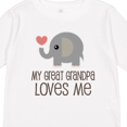 thumbnail image 4 of Inktastic Great Grandpa Loves Me Boys or Girls Long Sleeve Toddler T-Shirt, 4 of 5