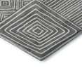 thumbnail image 3 of Addison Rugs Mayfield Premium Machine Washable Transitional Geometric Charcoal Rectangle Rug, 3' x 5', 3 of 6
