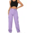 thumbnail image 2 of Pantalón Tipo Cargo Recto Para Mujer Color Café, 2 of 2