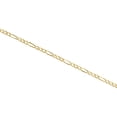 thumbnail image 3 of Real 10K Yellow Gold 2mm Plain Hollow Figaro Chain Link Necklace 22 Inches, 3 of 7