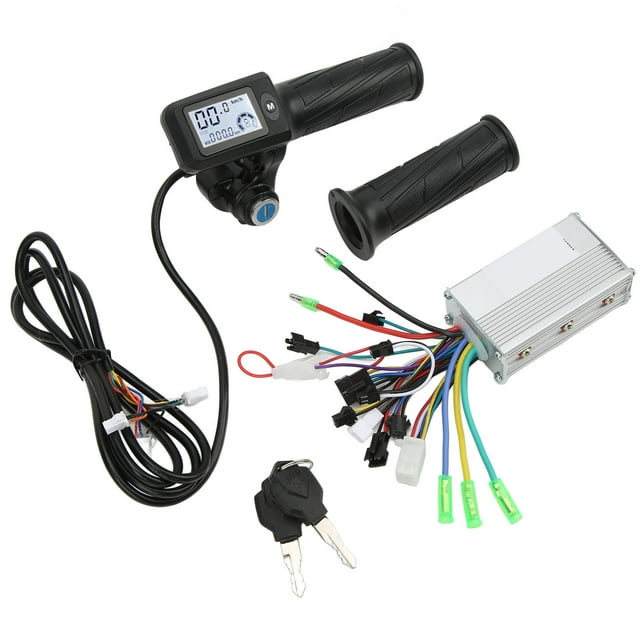 Kit De Controlador Sin Escobillas Para Bicicleta Eléctrica, Kit De Controlador Sin Escobillas Para Scooter Eléctrico De 36 V/48 V Y 350 W, Disipación De Calor Para Manillares De ANGGREK Otros