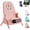 Pink, variant on 3-in-1 Wireless Charger with Bluetooth Speaker, 15W Fast Charging Station, Adjustable Phone Stand with LED Light for Desk (Pink)