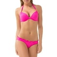 thumbnail image 3 of Women's Smart and Sexy SA1008 Swim Secret The Ruffle Cheeky Bikini Swim Bottom (Fuchsia Sizzle M), 3 of 4