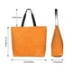 thumbnail image 5 of Balery Orange Glitter2 Bolsa Tote Estilo Estético con Cremalleras, Bolsa de Hombro, Bolsa de Compras Grande y Plegable, 5 of 8