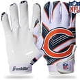 thumbnail image 1 of Guantes de receptor de fútbol Franklin Sports Chicago Bears Youth, 1 of 1