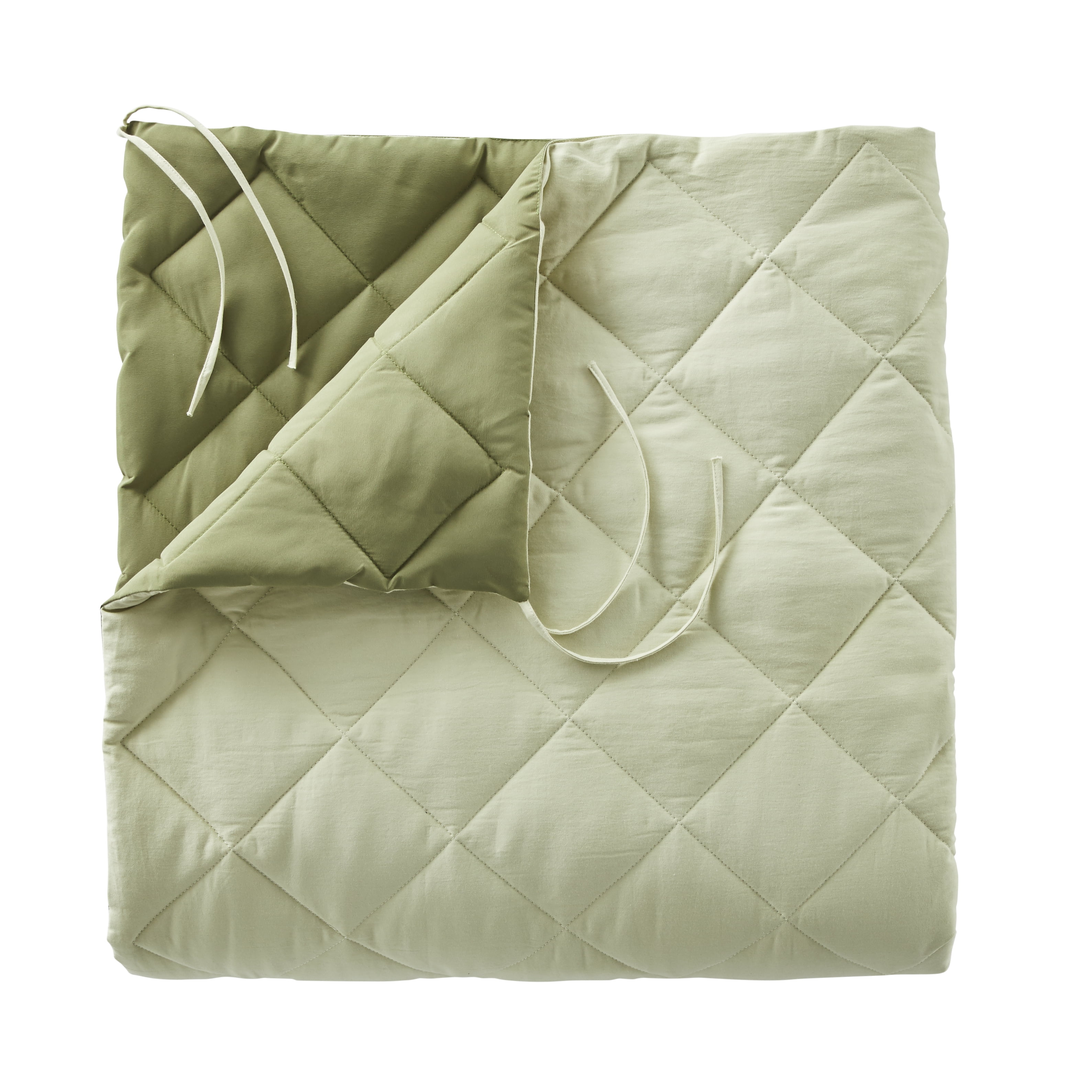 Better Homes & Gardens Down Alternative Comforter, King - Green, Reversible