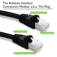 thumbnail image 7 of GearIT 23AWG Pure Copper Cat6 Outdoor Ethernet Network Cable, Black 150-ft, 7 of 7