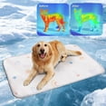 thumbnail image 6 of Deeceymbur Ultra Thin Portable Ice Silk Cooling Mat Non Slip Breathable Summer Pet Bed indoor outdoor, 6 of 9