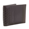 thumbnail image 2 of Men's Wrangler Magnetic Basket Weave Wallet, 2 of 6