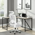 thumbnail image 2 of Office Chair, Ergonomic Mesh Computer Chair, C-shaped Backrest Desk Chair with Lumbar Support and Flip-up Armrest, Height Adjustable Mesh Swivel Computer Chair Lorelo, 2 of 8