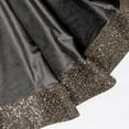 thumbnail image 2 of Sparkles Home  Luminous Rhinestone Tree Skirt Charcoal, 2 of 5