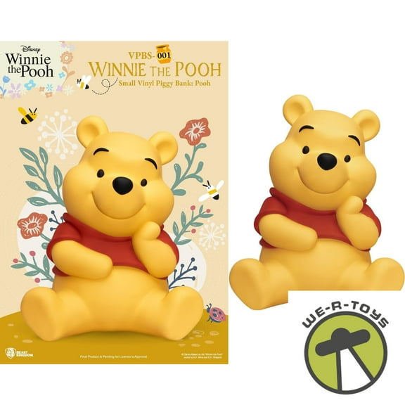 Beast Kingdom - Winnie The Pooh - Small Vinyl Piggy Bank - Pooh