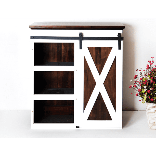 ATT Hardware 3FT Iron Mini Cabinet Modern Sliding Barn Door Hardware ...
