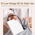 thumbnail image 3 of Favorite Portable Heated Shawl, Winter Warm USB Powered Heating Scarf Electric Blanket, 2026 New Portable Heated Blanket Wrap Shawl, for Women Men, Home Outdoor Office Use, 3 of 8