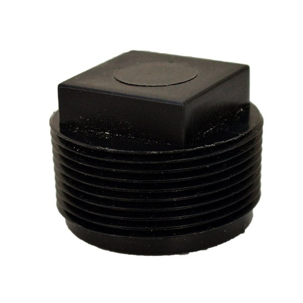 Rinker Boat Water Tank Drain Plug 232532 Black 1 7/8 Inch Plastic Marine