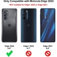 thumbnail image 2 of for Motorola Edge 2022 Case (Not for Edge+) Crystal Clear Cover with Reinforced Corner Bumper Slim Fit Shockproof Flexible TPU Phone Case for Moto Edge (2022) Transparent, 2 of 14