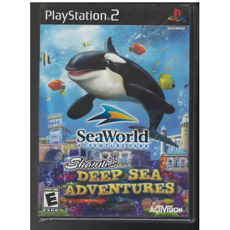 Seaworld: Shamu Deep Sea Adventures PS2 (Brand New Factory Sealed US Version) Pl