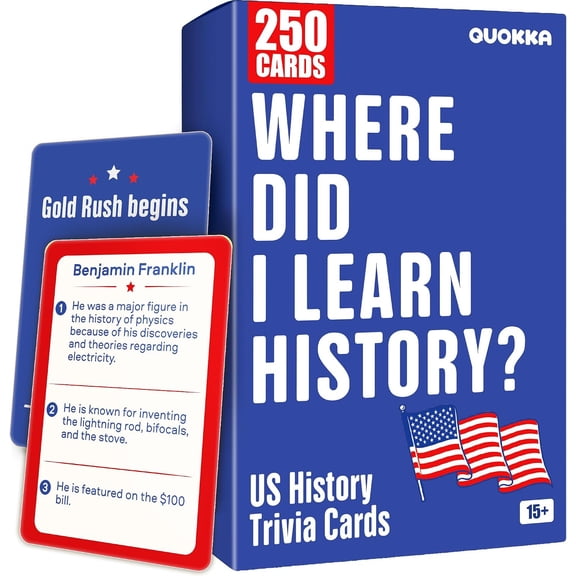 Quokka Board Card Game for Adults - Trivia Game for Families - Fun Educational Trivia Cards