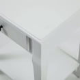 thumbnail image 5 of LuxenHome Set of 2 White Side Tables, 5 of 8