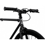 Golden Cycles Single Speed Fixie Bike – Lightweight Steel Frame, Flip-Flop Hub, 700c Wheels, Multiple Sizes & Deep V Rims (Vader, 48)